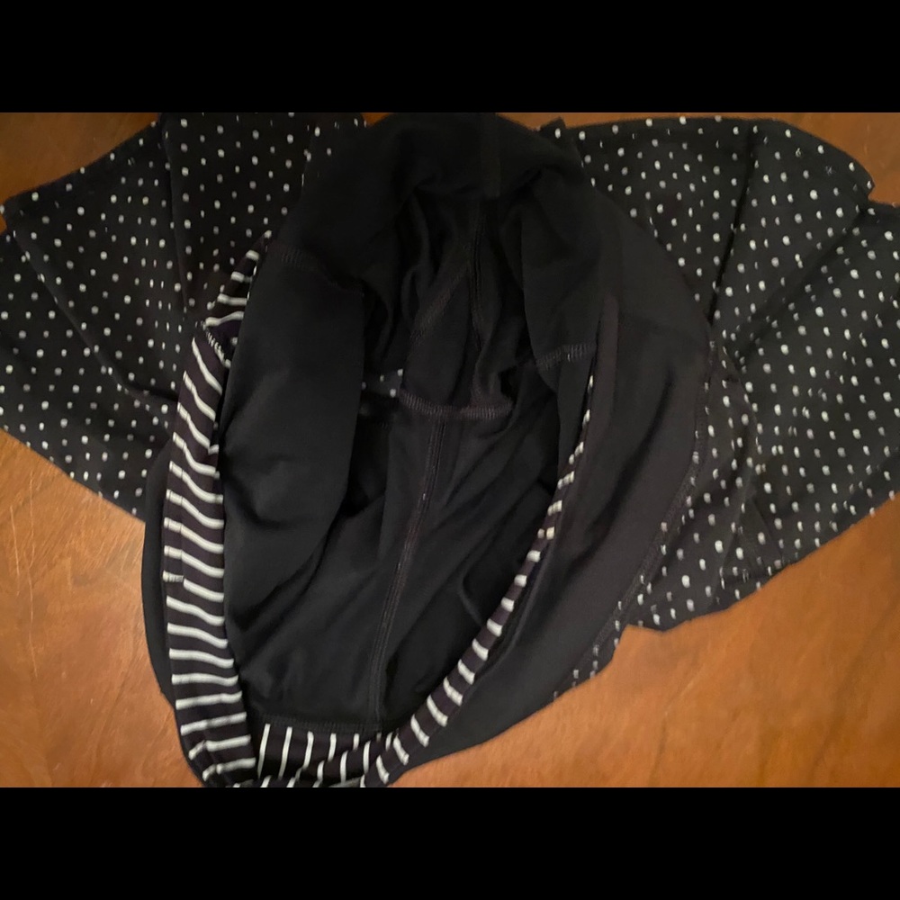 Vintage Lululemon 8 TALL Pace Setter Chevron Dot skirt skort y2k athleisure - Picture 10 of 11